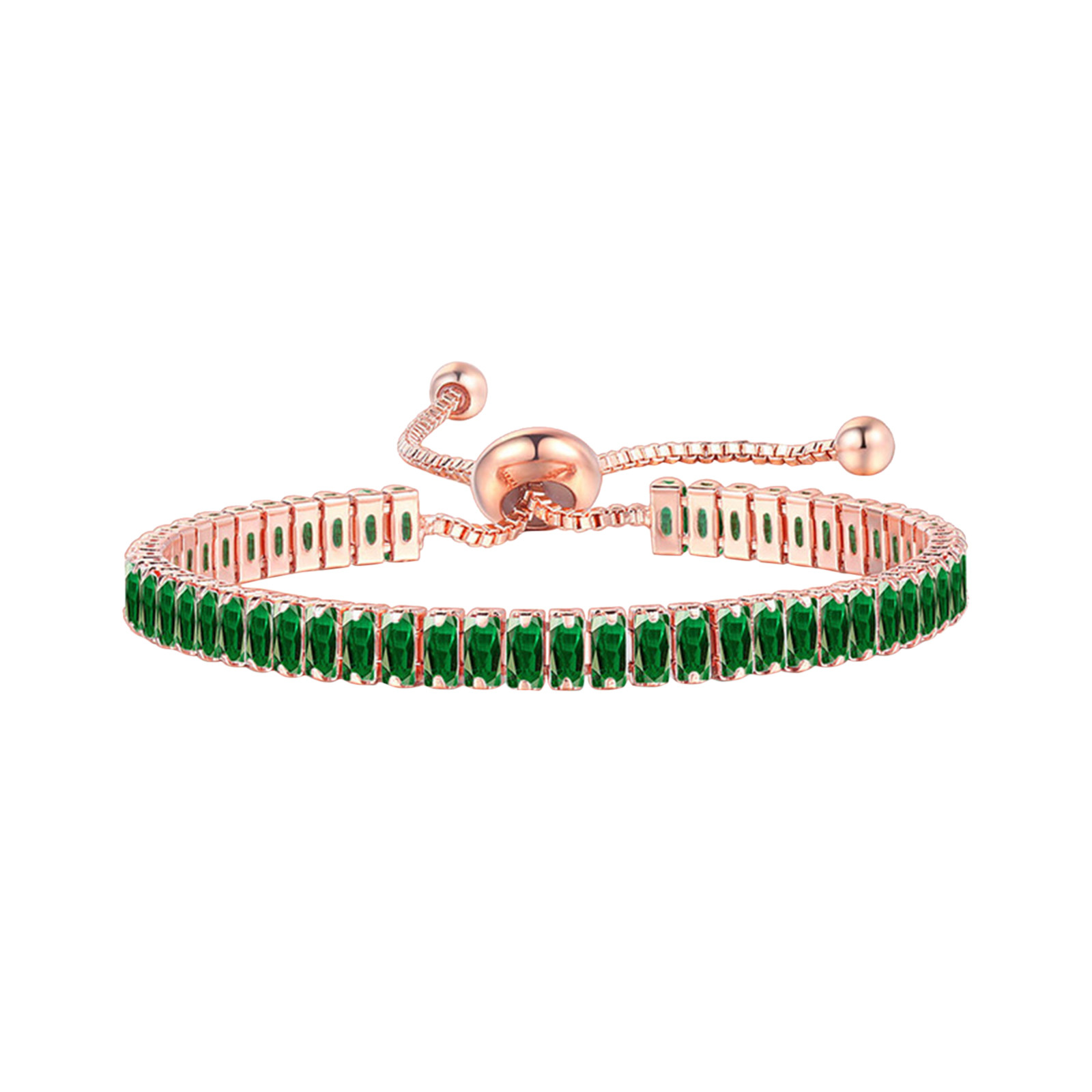 thumbnail image 2 of Pulsera de la boda de la pulsera de tenis de deslizamiento de regalo de las mujeres pulseras, 2 of 2